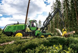 JOHN DEERE miško technika – medkirtės 1270G 